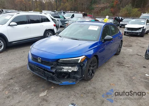 2023 Honda Civic Sport z USA, uszkodzony, nr VIN 2HGFE2F54PH558970